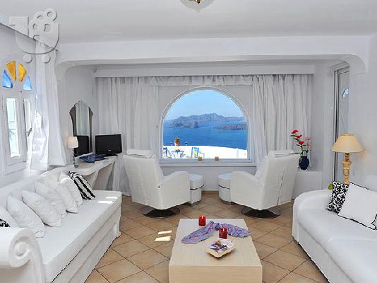 Villa Caldera View Honeymoon Private Villa Santorini Megalochori Greece